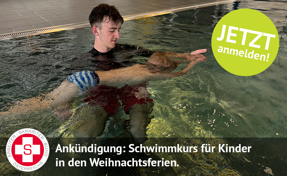 Schwimmkurs für Kinder in den Weihnachtsferien