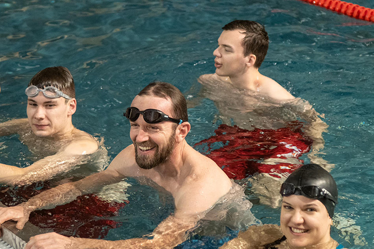 Sportschwimmkurs (Claus Schindler / www.fotozwettl.at)